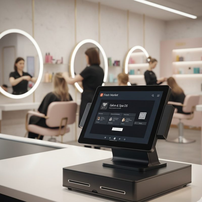 LADIES SALOON POS Machine Package